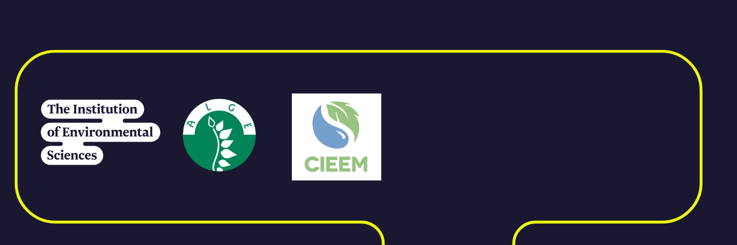 Logos of the IES, ALGE and CIEEM